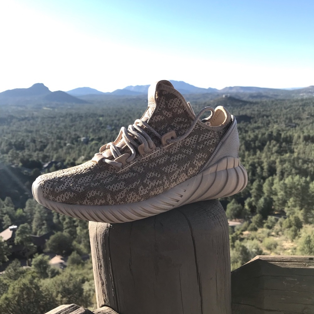 Adidas Tubular Doom PK Khaki Clay Men’s Size 8